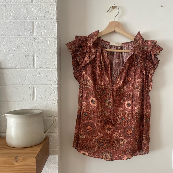 Ulla Johnson Blouse size 0 - Picture 3 of 7